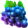 stunning cash cash mesh link grape symbol icon