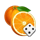 stunning crown cash mesh ultra dice orange symbol icon