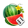 stunning crown cash mesh ultra dice watermelon symbol icon