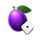 stunning crown extra dice plum symbol icon