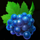 stunning crown grapes symbol icon