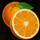 stunning crown orange symbol icon