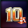 stunt stars 10 symbol icon