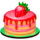 sugar burst cake symbol icon