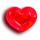 sugar burst heart symbol icon
