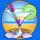 summer bliss cocktail symbol icon