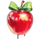 summer fireworks festival apple symbol icon