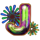summer fireworks festival j symbol icon
