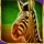 summer queen zebra symbol icon