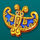 sun goddess ii butterfly symbol icon