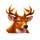sun totem hold and win reindeer symbol icon