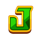 sun treasure hold and win j symbol icon