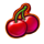 sunny fruits 2 hold and win cherry symbol icon