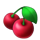 sunny fruits lock 2 spin cherry symbol icon