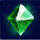 sunstrike green symbol icon