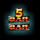 super 25 stars 5 double bar symbol icon