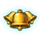 super 60 stars bell symbol icon