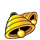super 6 bee jackpot bell symbol icon