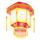 super 6 lantern symbol icon