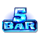 super 70 stars crystal bar symbol icon