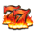 super 70 stars two 7 symbol icon