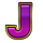super 7 winner j symbol icon