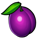super 7 winner plum symbol icon