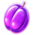 super 7s plum symbol icon