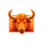 super ascent charge bison bison symbol icon