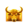 super ascent charge bison gold bison symbol icon