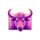 super ascent charge bison purple bison symbol icon