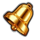 super coins bell symbol icon