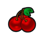 super fast hot hot cherry symbol icon