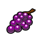 super fast hot hot grapes symbol icon