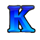 super fast hot hot k symbol icon