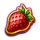 super flip deluxe strawberry symbol icon
