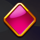 super flip pink diamond symbol icon