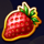 super flip strawberry symbol icon