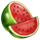 super fortune crown watermelon slice symbol icon