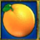 super fruit orange symbol icon