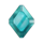 super gems respins turquoise gem symbol icon