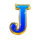 super gold link running wins j symbol icon