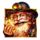 super gold link running wins miner symbol icon