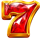 super golden spins seven symbol icon