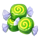 super gummy strike green candy symbol icon