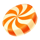 super gummy strike swirl candy symbol icon
