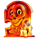 super hell owins orange symbol icon