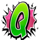 super kids q symbol icon