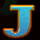 super rich god j letter symbol icon