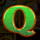 super rich god q letter symbol icon